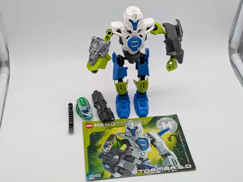LEGO 2145 STORMER 3.0 HERO FACTORY CUSTOM ACTION FIGURE SET INCOMPLETE