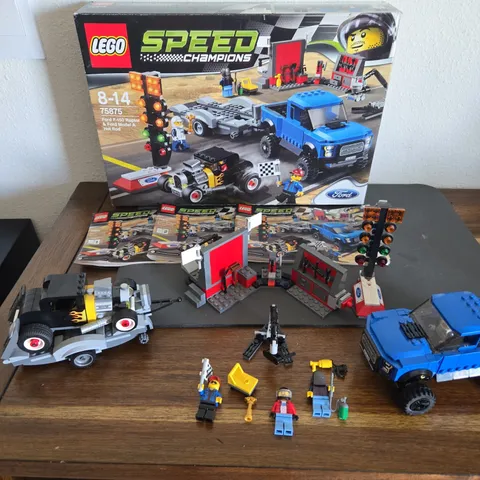 LEGO SPEED CHAMPIONS: Ford F-150 Raptor & Ford Model A Hot Rod (75875) 