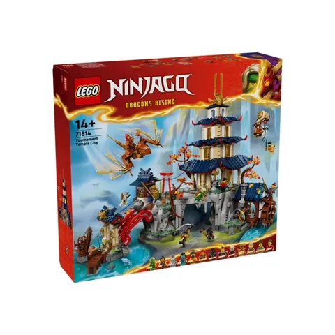 LEGO 71814 NINJAGO Tournament Temple City Ninja Building Set