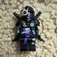 LEGO Black Ninjago Minifigure