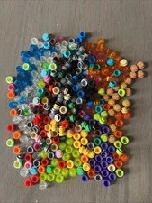 LEGO 4073 Multicolor Plate, Round 1x1 - 350 Pieces