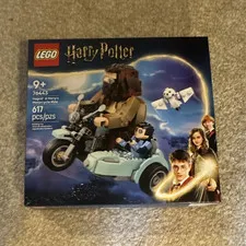 LEGO Harry Potter Hagrid & Harry's Motorcycle Ride 76443 Set 617 pcs