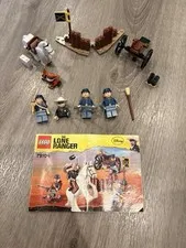 Retired Lego Lone Ranger Set #79106: Cavalry Builder (95% Complete)