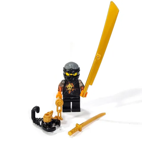 LEGO Ninjago Cole RX Day of Departed Minifig njo0262 from Rock Roader Set 70589