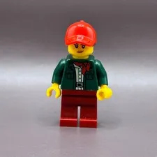 LEGO  Minifigure Safari Tourist Woman cty1099 City Off-Roader 60267
