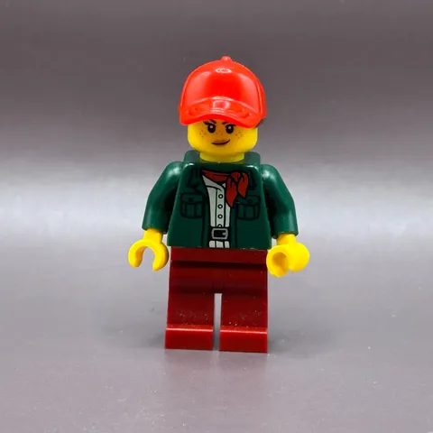 LEGO  Minifigure Safari Tourist Woman cty1099 City Off-Roader 60267