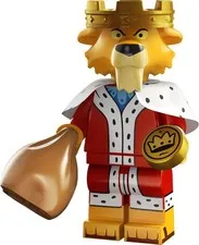PRINCE JOHN Minifigure Disney 100 Series Lego 71038 mini fig 2023 Robin Hood