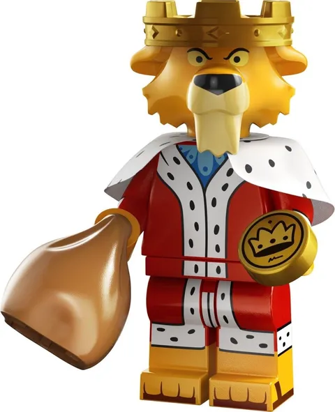 PRINCE JOHN Minifigure Disney 100 Series Lego 71038 mini fig 2023 Robin Hood