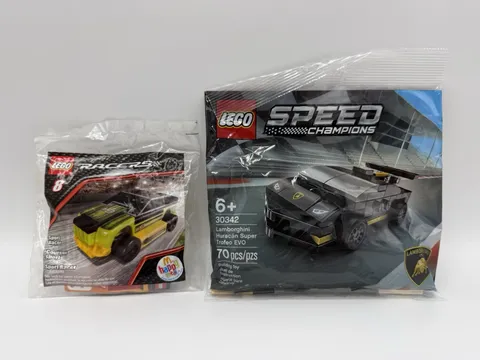 LEGO Speed Champions: Lamborghini Huracán Trofeo EVO (30342) + Sport Racer! NEW!