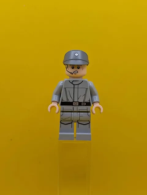 Imperial Crew sw0584 Dark Bluish Gray Cap, Plain Arms Star Wars Lego Minifigure
