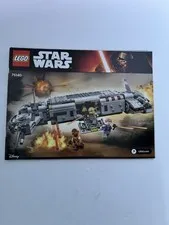 Lego Star Wars: Resistance Trooper Transport 75140 Instruction Manual