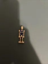 Battle Droid Pilot - Blue Torso with Tan Insignia, Angled Arm and Straight Arm