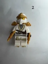 LEGO Minifigure Ninjago Rise of the Snakes White ninja Zane ZX