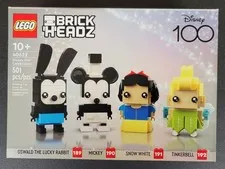 3-Set Bundle: LEGO BRICKHEADZ: Disney 100th Celebration (40622)