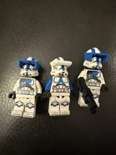 LEGO Clone Trooper Star Wars 501st sw0439 sw0445 Minifigures Lot of 3