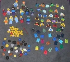 LEGO Minifigure  Parts & Accessories Bulk Lot