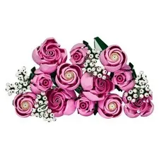 LEGO BOTANICALS Pink Rose Bouquet Building Set 18+ 789 Pieces 5702017864457