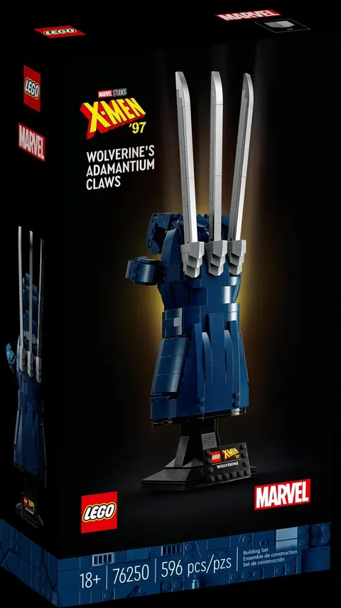 LEGO 76250 Marvel Wolverine's Adamantium Claws X-Men Glove New Sealed Retired