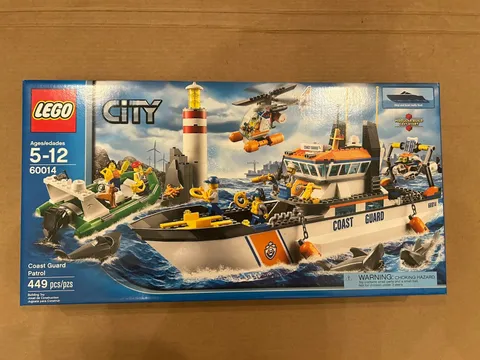 LEGO CITY: Coast Guard Patrol (60014)- Brand New In Factory Sealed Box