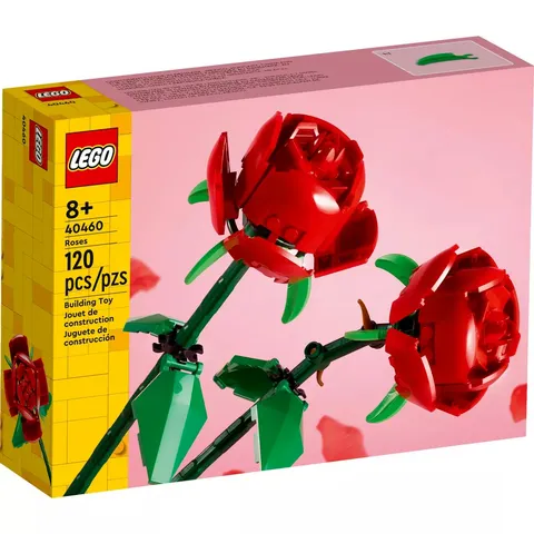 LEGO Roses Botanical Collection Building Set 40460 Damaged Box