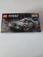 Lego Speed Champions Time Machine Back To The Future DeLorean #77256 SHIPS NOW