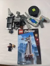 LEGO Marvel Super Heroes Avengers Tower 40334 w/ Mini-Fig & Manual As-Is Parts