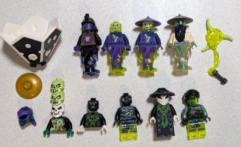 LEGO Minifigure NINJAGO Ghost Lot Set Bulk Sale