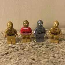 Lego Star Wars C-3PO Lot of 4