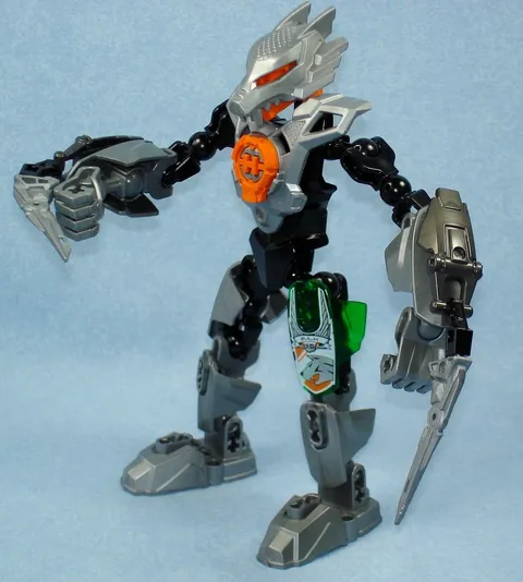 Hero Factory 2182 - BULK 3.0 - Complete Lego Bionicle Figure with All Weapons