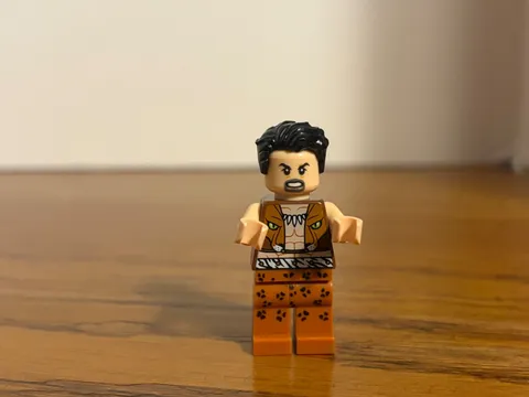 Lego Kraven The Hunter 76057 Super Heroes Minifigure NO COWL
