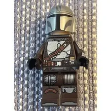 Lego Stars The Mandalorian/ Din Djarin / Mando Minifigure #sw1519 Set #75444 New