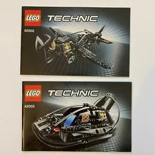 LEGO 42002 TECHNIC Hovercraft INSTRUCTION BOOKLET MANUAL ONLY No Bricks or Box