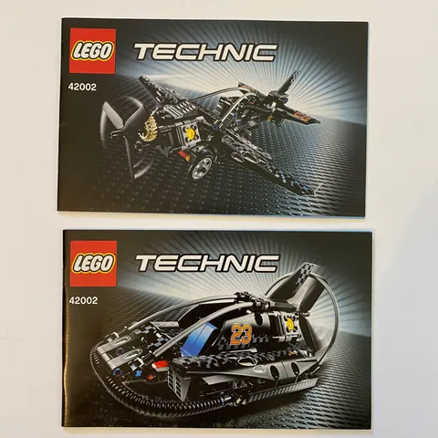 LEGO 42002 TECHNIC Hovercraft INSTRUCTION BOOKLET MANUAL ONLY No Bricks or Box