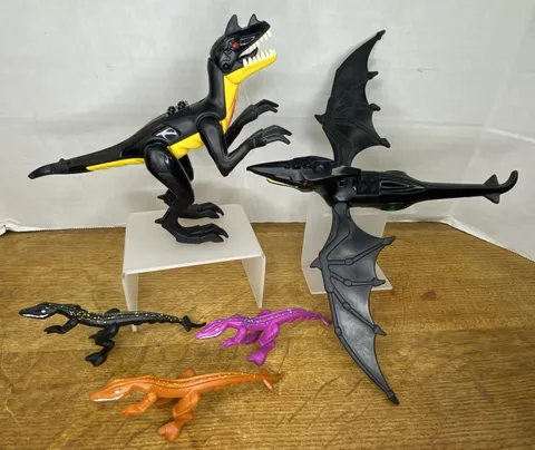 LEGO Dino Attack Mutant Raptor Pteranodon Mutant Lizards Lot Genuine LEGO *READ