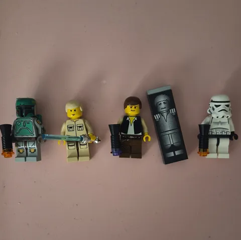 LEGO Star Wars Minifigure Lot Boba Fett Luke Han Stormtrooper Cloud City
