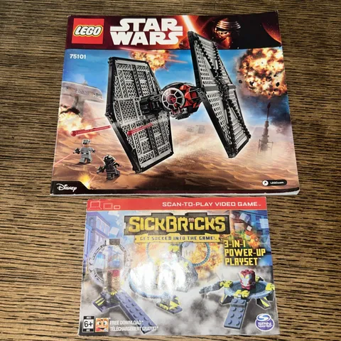 Lego Star Wars 75101 First Order TIE Fighter Instruction Manual Only