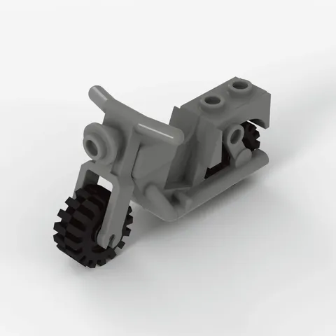 LEGO ® riding cycle: x81c01 - old light grey - used