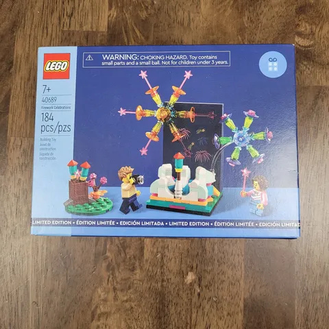 LEGO Set #40689 Firework Celebrations Building Toy - Limited Edition NIB Sealed
