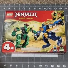 LEGO NINJAGO Dragons Rising Jay's Dragon Mech Fight 71853, 107pcs Jay Tox NEW