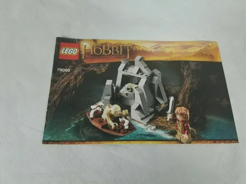 LEGO THE HOBBIT 79000 RIDDLES FOR THE RING  MANUAL ONLY