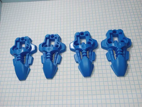4 Bionicle Lego 44138 in Pearl Blue Rahkshi Foot Feet Genuine Lego WYSIWYG 4 pc