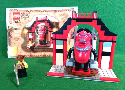 Lego Orient Expedition Passage of Jun-Chi, Set #7413, Loose, READ!!