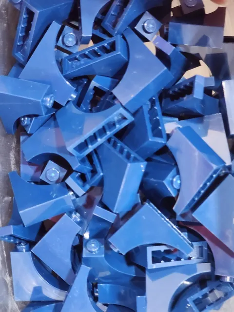 Lego Qty 212 - Dark Blue - 18653 Arch 1 x 3 x 2 Inverted - NEW