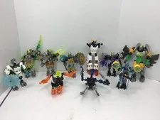 LEGO BIONICLE Lot – 10 Figures  – Incomplete. Lot 3