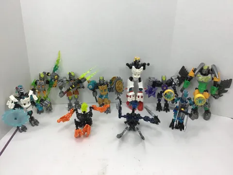 LEGO BIONICLE Lot – 10 Figures  – Incomplete. Lot 3