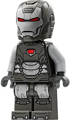 LEGO® Minifigure Super Heroes sh0944 War Machine - Pearl Dark Gray and Light Blu