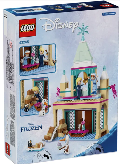New LEGO Disney Arendelle Frozen Castle 43265