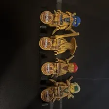 LEGO Ninjago 10th Anniversary Minifigure Display Lot Jay Kai Lloyd Wu