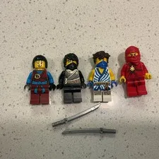 Lego ninjago Nya, cole,Jay, Kai lot