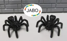 (E14 / 9 / 5) Lego Animal 2 x 29111 Spider Ant Termite Black